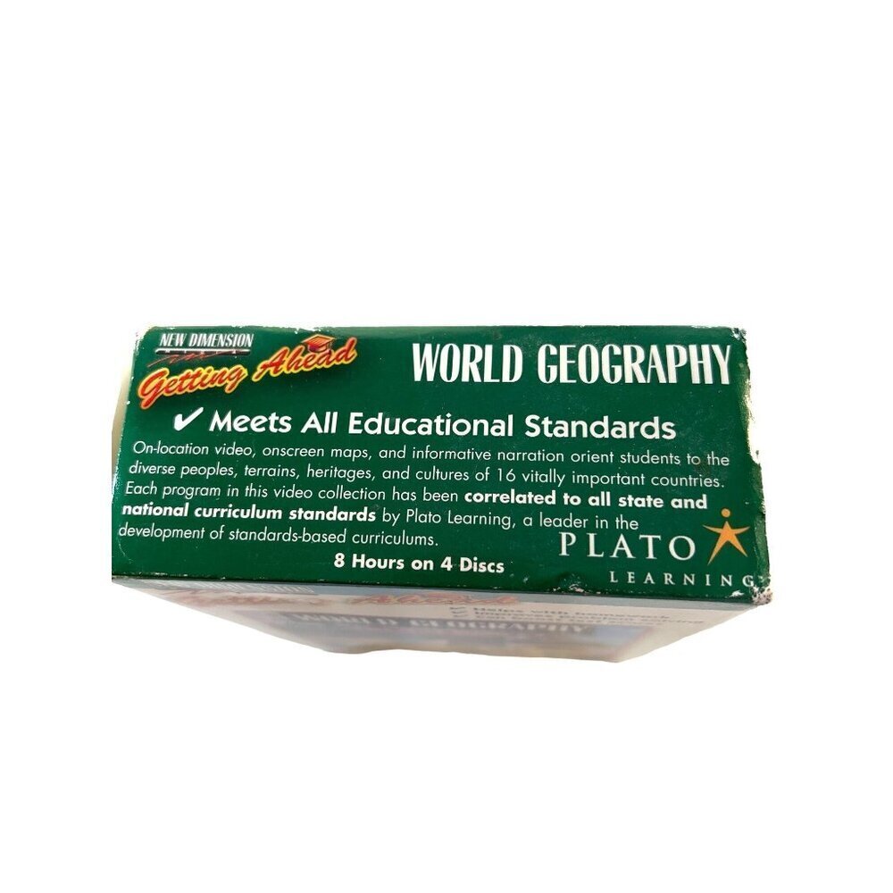 World Geography Ages 01-14 Grades 5-8 by New Dimension Getting Ahead Brings Worl - Picture 4 of 5
